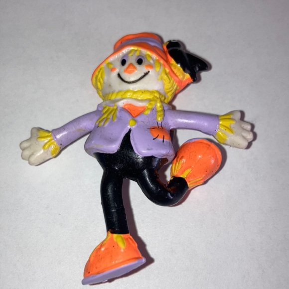 Gibson Halloween Pin Bendable 1993 Scarecrow vintage - Picture 1 of 5